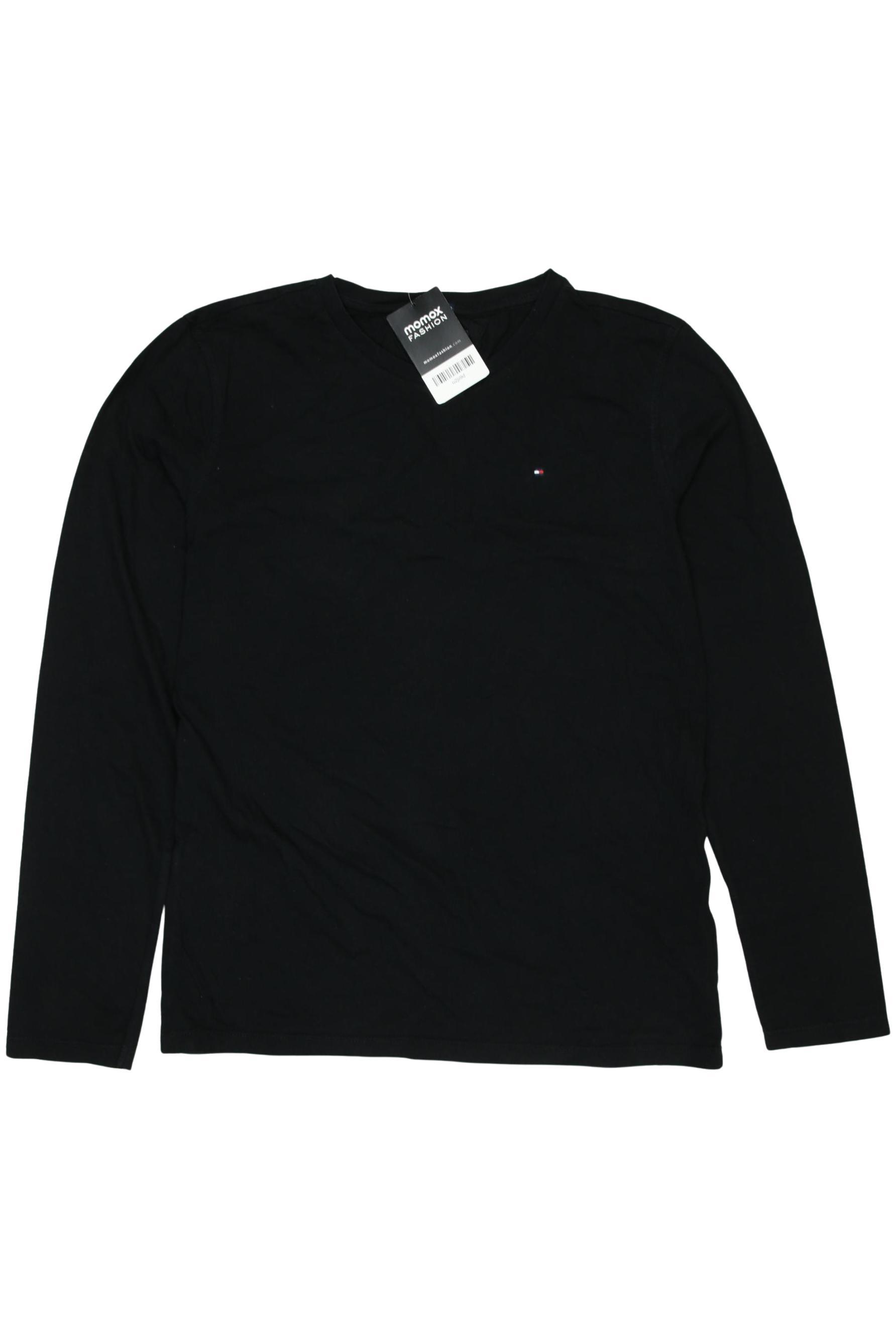 

Tommy Hilfiger Herren Langarmshirt, schwarz, Gr. 176