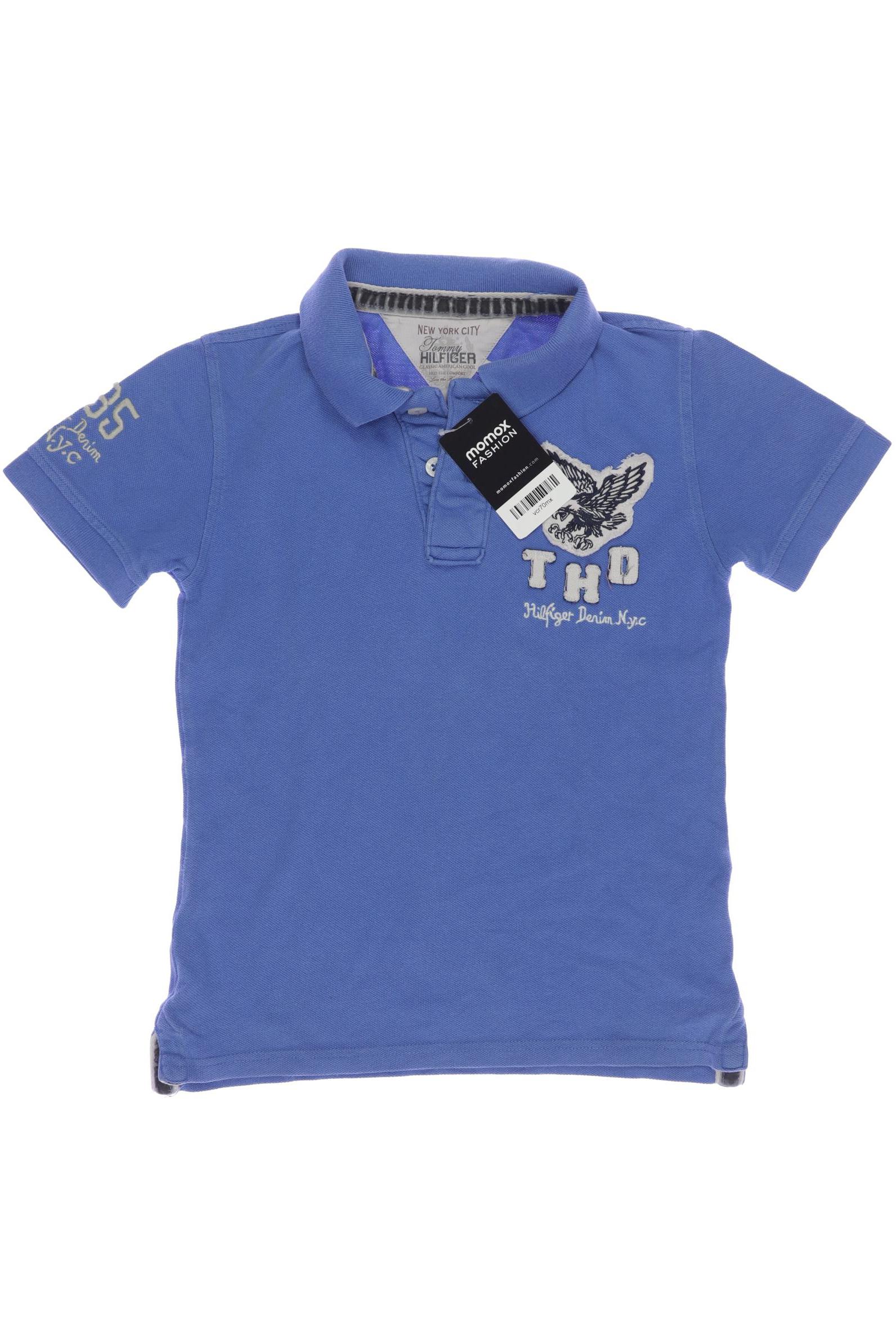 

Tommy Hilfiger Herren Poloshirt, blau, Gr. 140