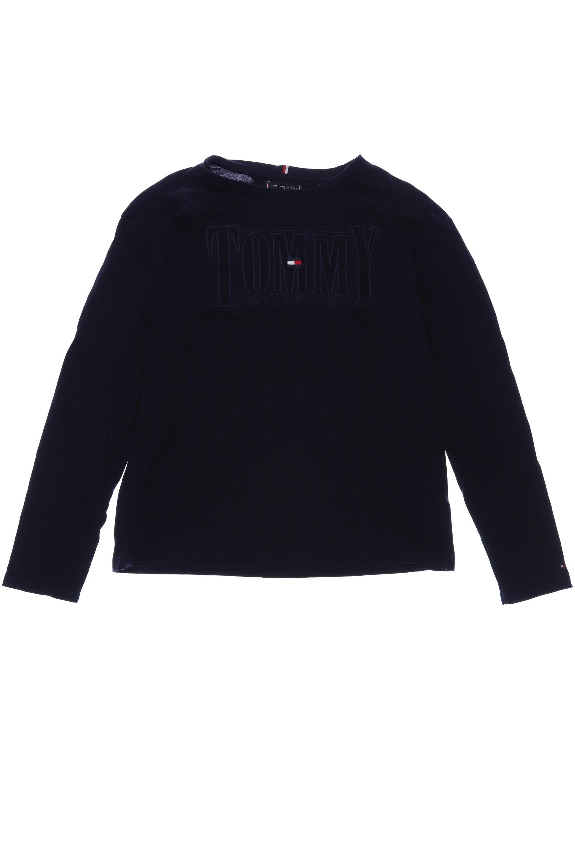 

Tommy Hilfiger Herren Langarmshirt, marineblau, Gr. 164