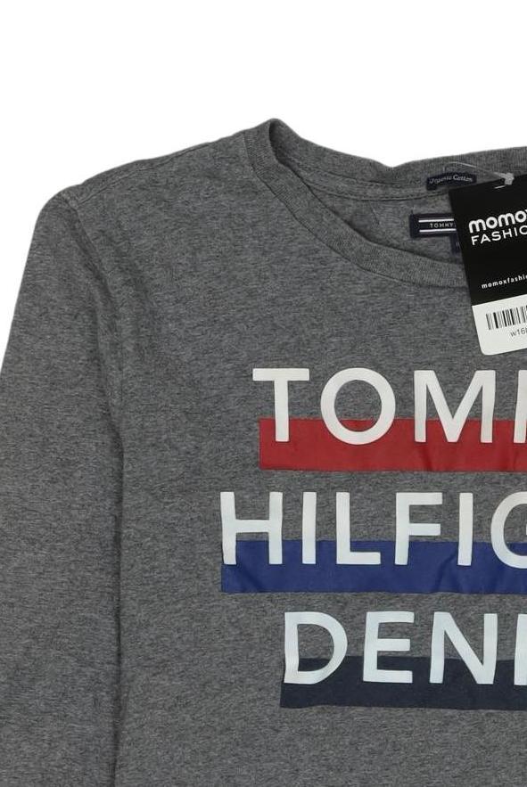 Thumbnail - Tommy Hilfiger Jungen Langarmshirt, grau, Gr. 164