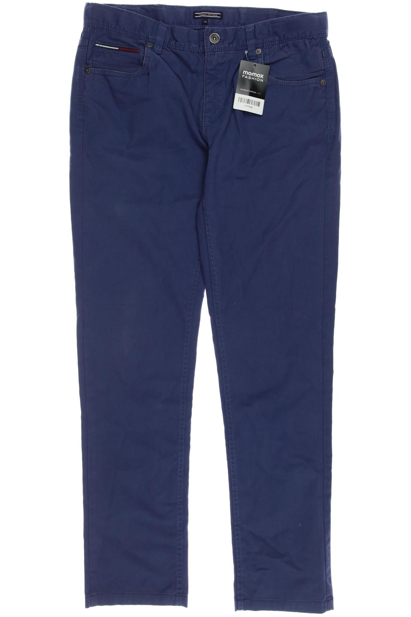 

Tommy Hilfiger Herren Stoffhose, marineblau, Gr. 176