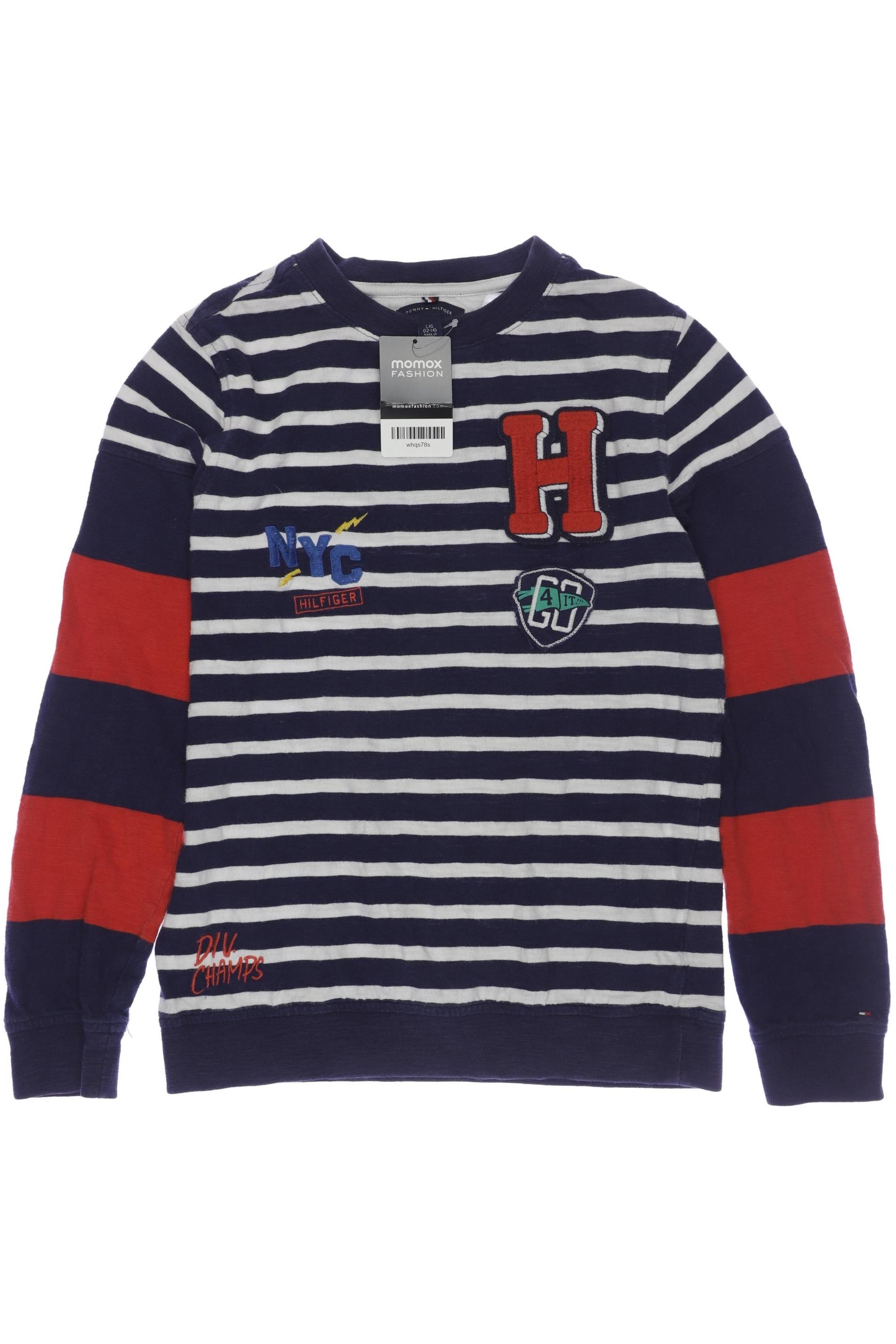 

Tommy Hilfiger Herren Langarmshirt, marineblau, Gr. 158