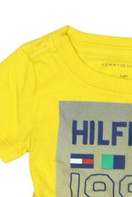 Thumbnail - Tommy Hilfiger Jungen T-Shirt, gelb, Gr. 62
