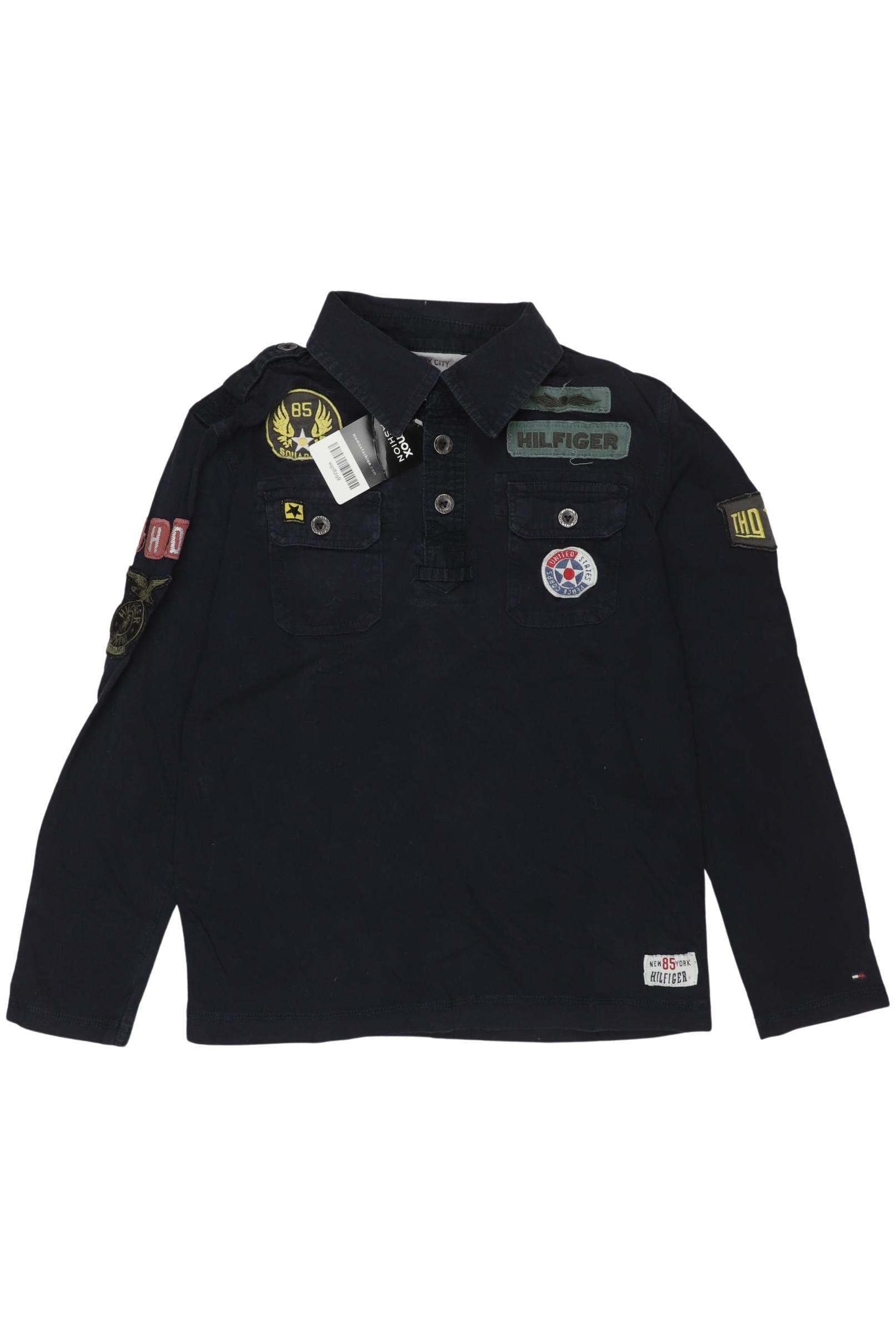 

Tommy Hilfiger Jungen Langarmshirt, marineblau, Gr. 152