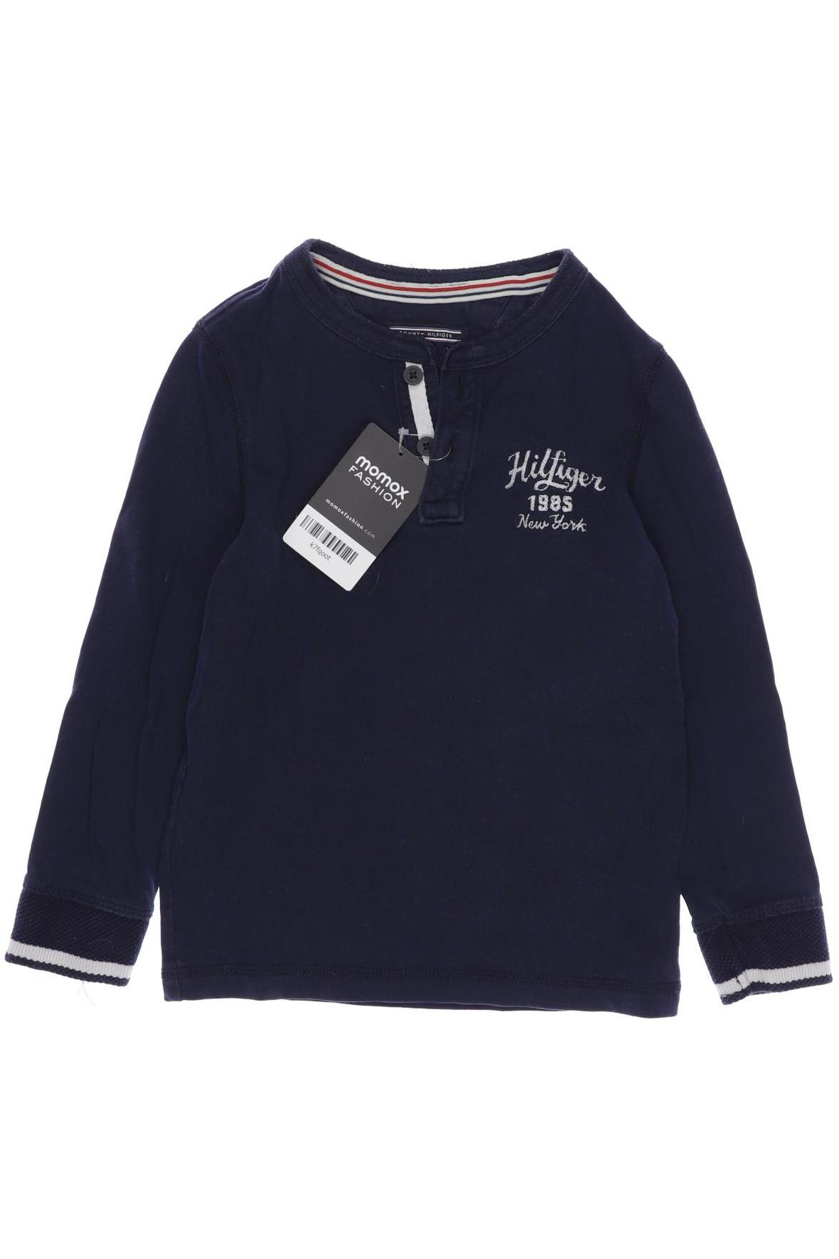 

Tommy Hilfiger Jungen Langarmshirt, marineblau