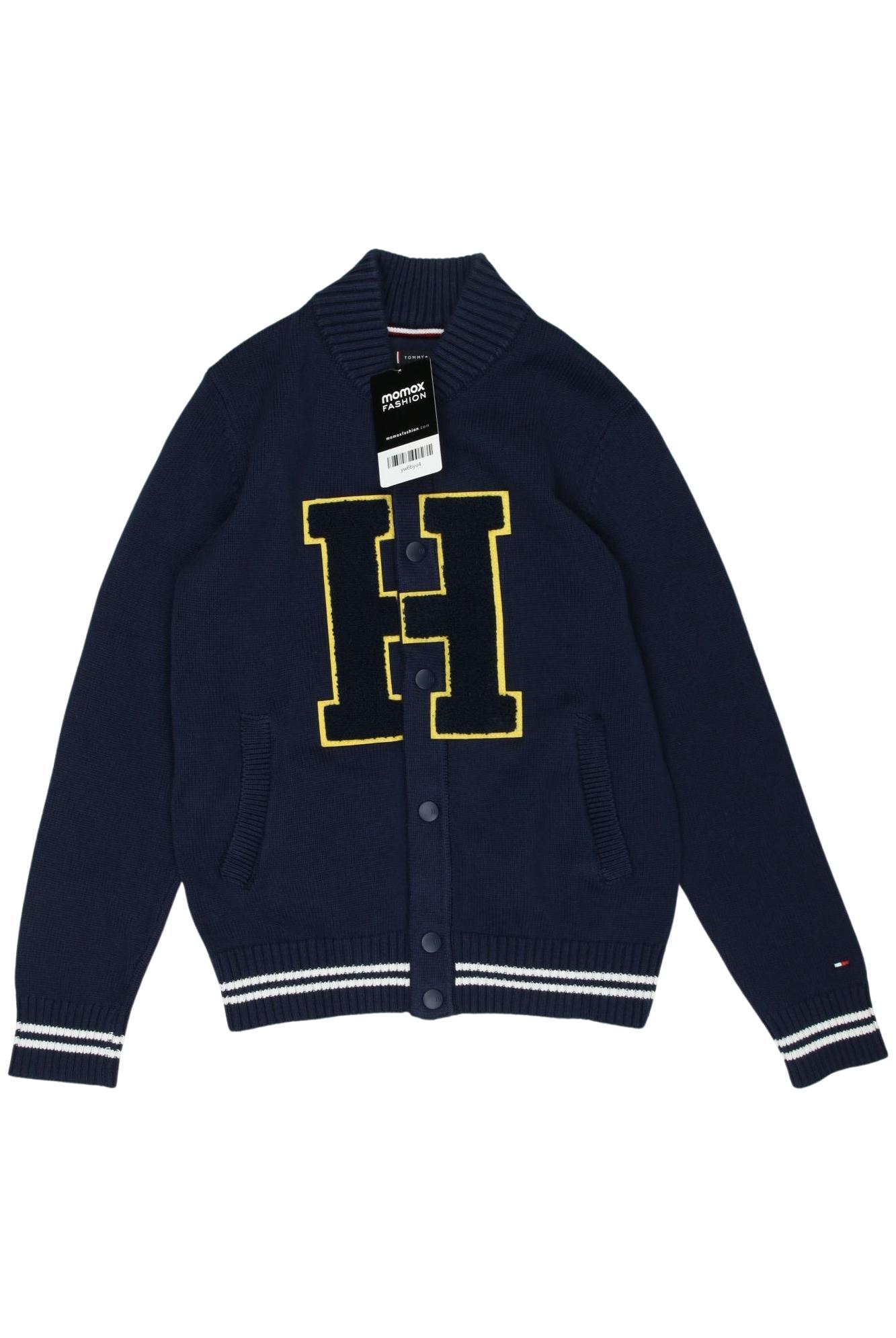 

Tommy Hilfiger Herren Strickjacke, marineblau, Gr. 140