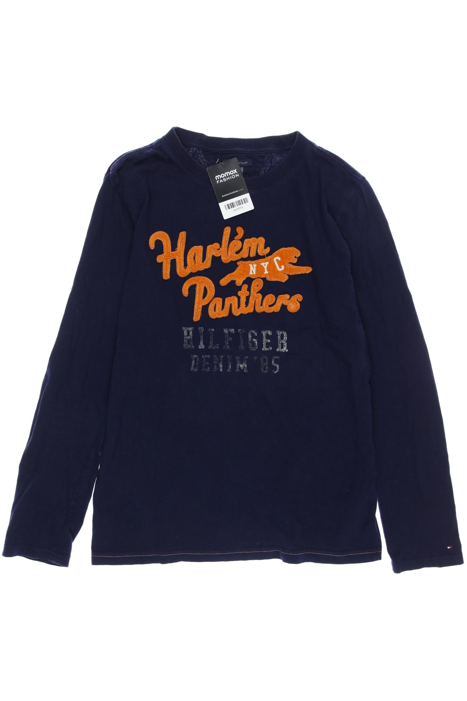

Tommy Hilfiger Herren Langarmshirt, marineblau, Gr. 176