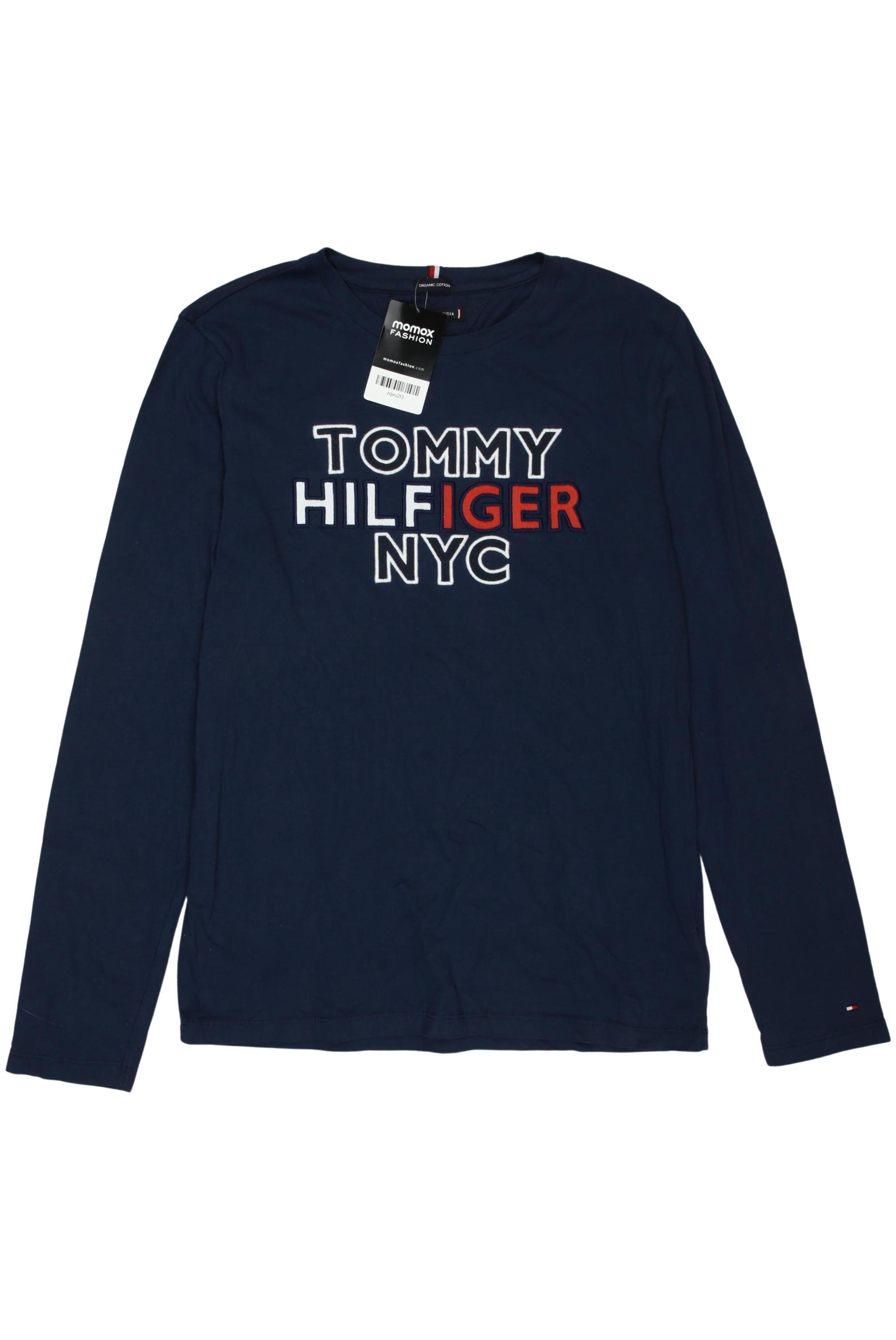 

Tommy Hilfiger Herren Langarmshirt, marineblau, Gr. 176