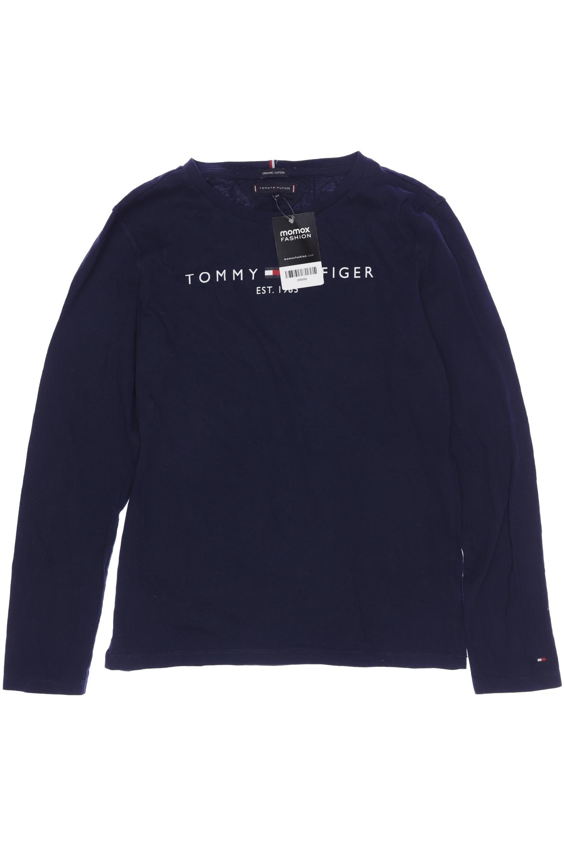 

Tommy Hilfiger Herren Langarmshirt, marineblau, Gr. 164