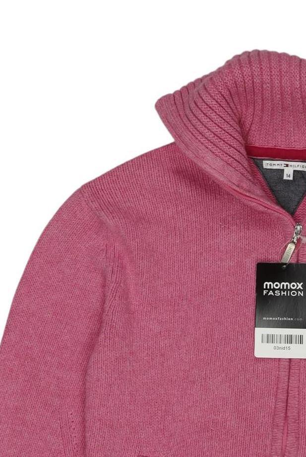 Thumbnail - Tommy Hilfiger Mädchen Strickjacke, pink, Gr. 14