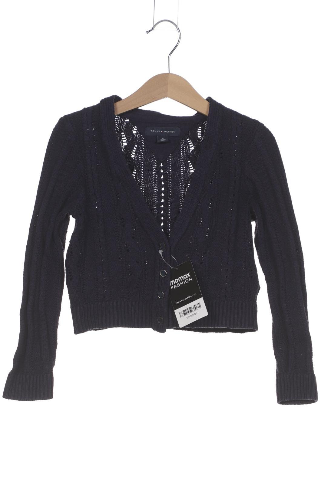 

Tommy Hilfiger Mädchen Strickjacke, marineblau, Gr. 122
