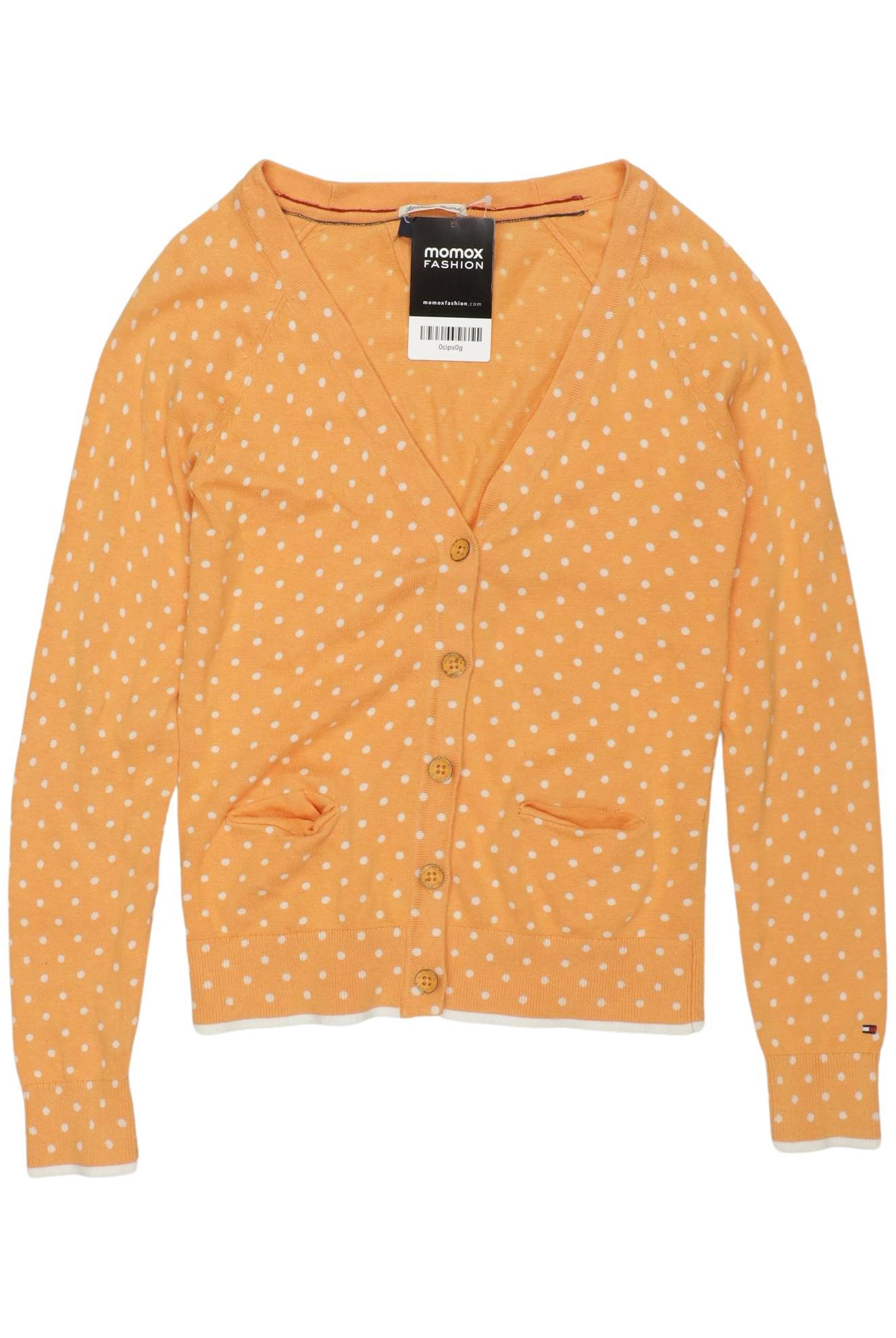 

Tommy Hilfiger Mädchen Strickjacke, orange, Gr. 152