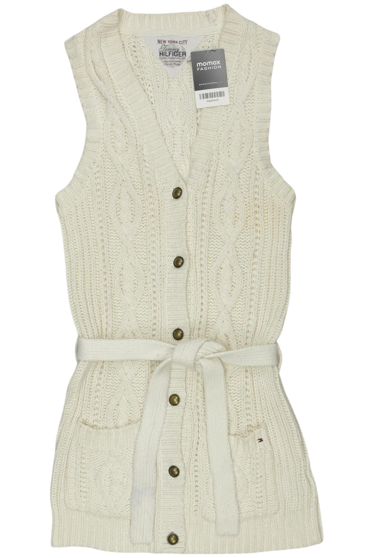 

Tommy Hilfiger Mädchen Strickjacke, cremeweiß, Gr. 176