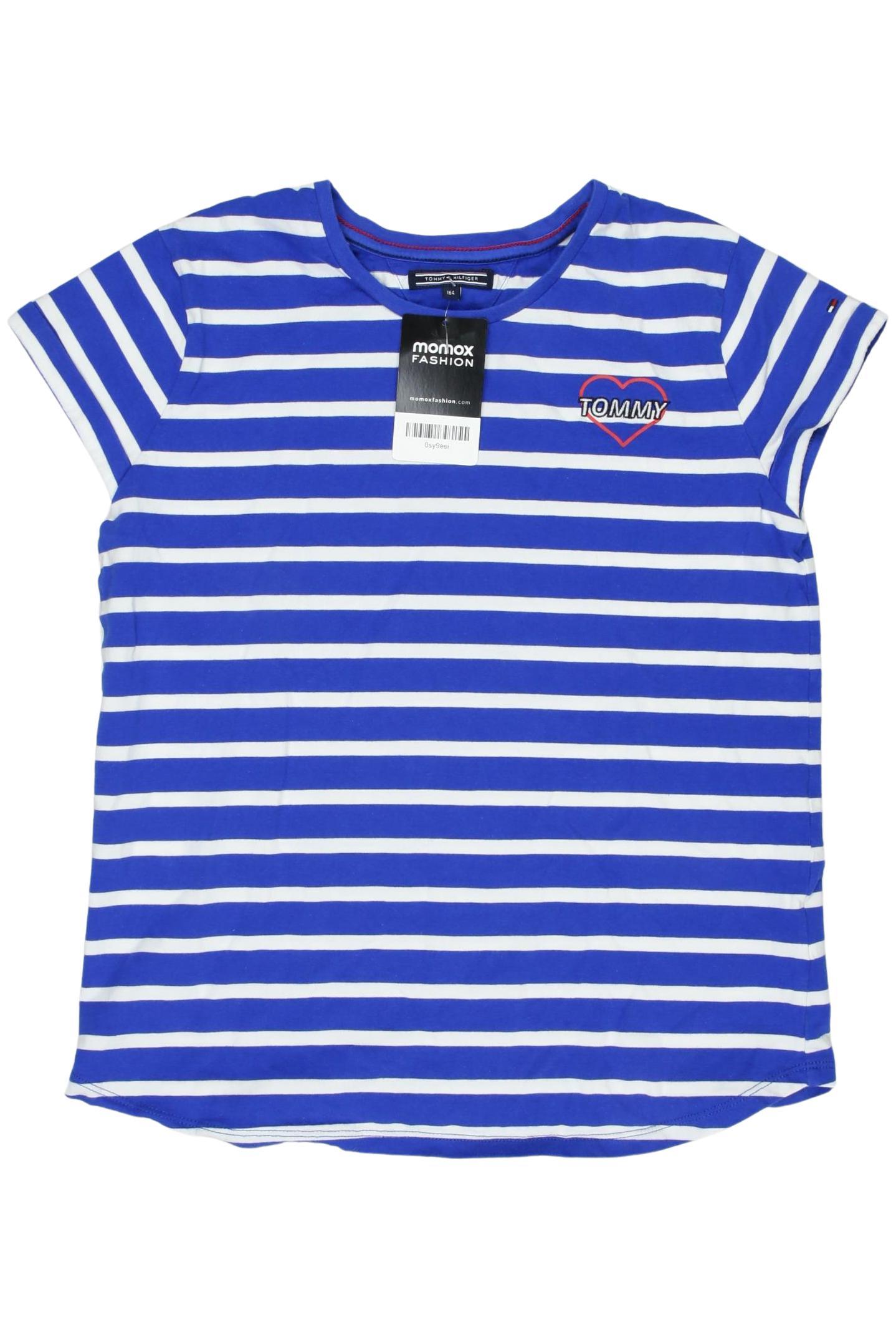 

Tommy Hilfiger Damen T-Shirt, blau, Gr. 164