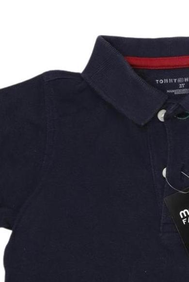 Thumbnail - Tommy Hilfiger Mädchen Poloshirt, marineblau, Gr. 92