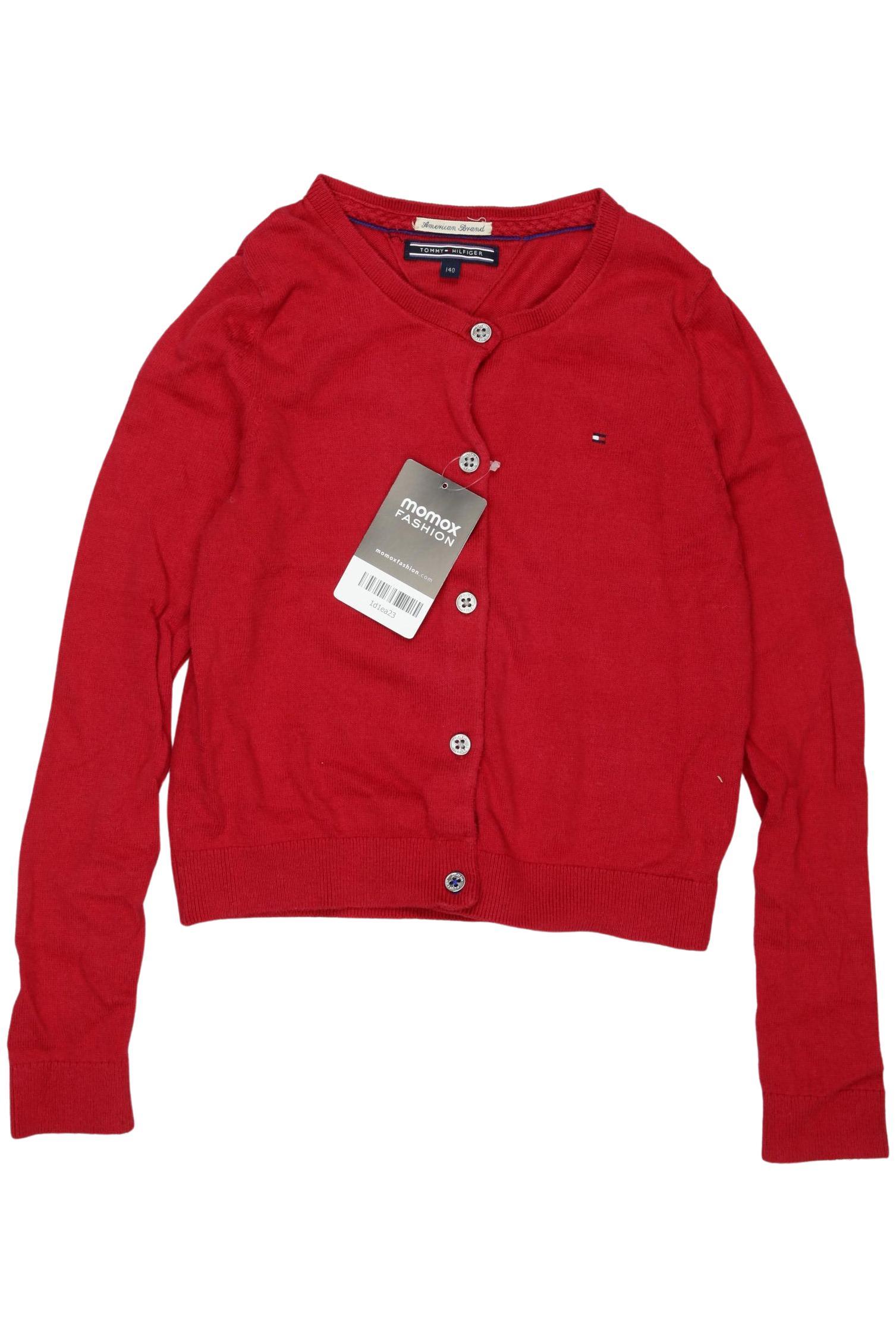 

Tommy Hilfiger Damen Strickjacke, rot, Gr. 140