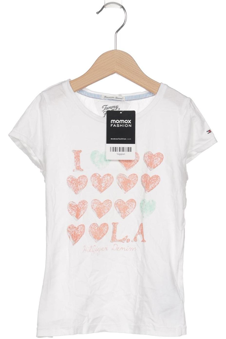 

Tommy Hilfiger Damen T-Shirt, weiß, Gr. 116