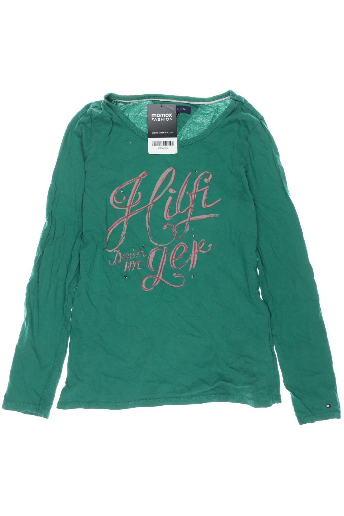 

Tommy Hilfiger Damen Langarmshirt, grün, Gr. 152