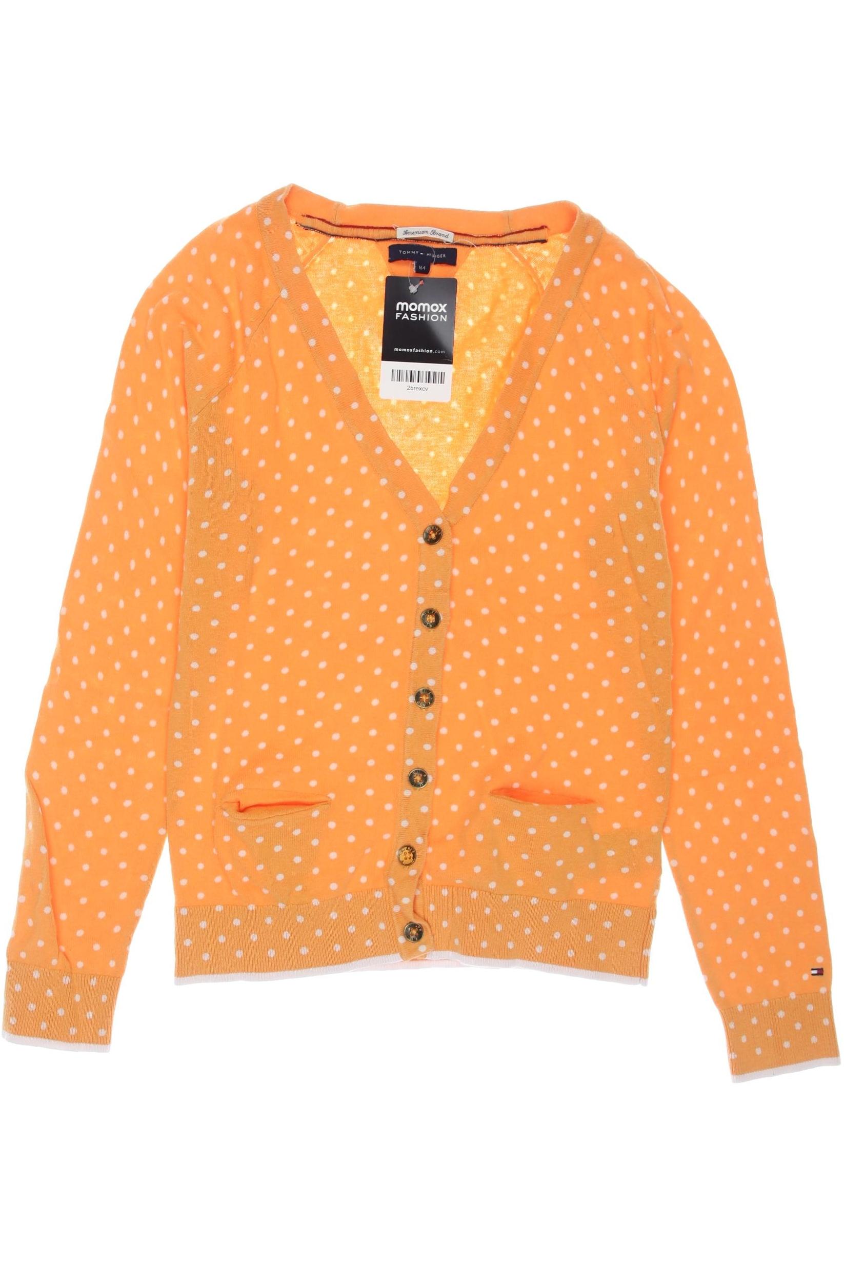 

Tommy Hilfiger Damen Strickjacke, orange, Gr. 164