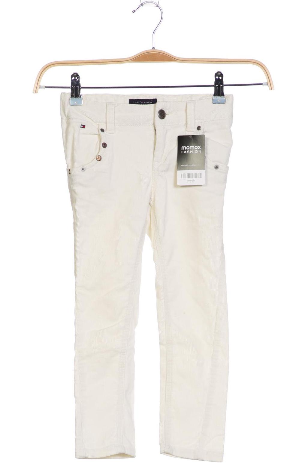 

Tommy Hilfiger Mädchen Stoffhose, cremeweiß