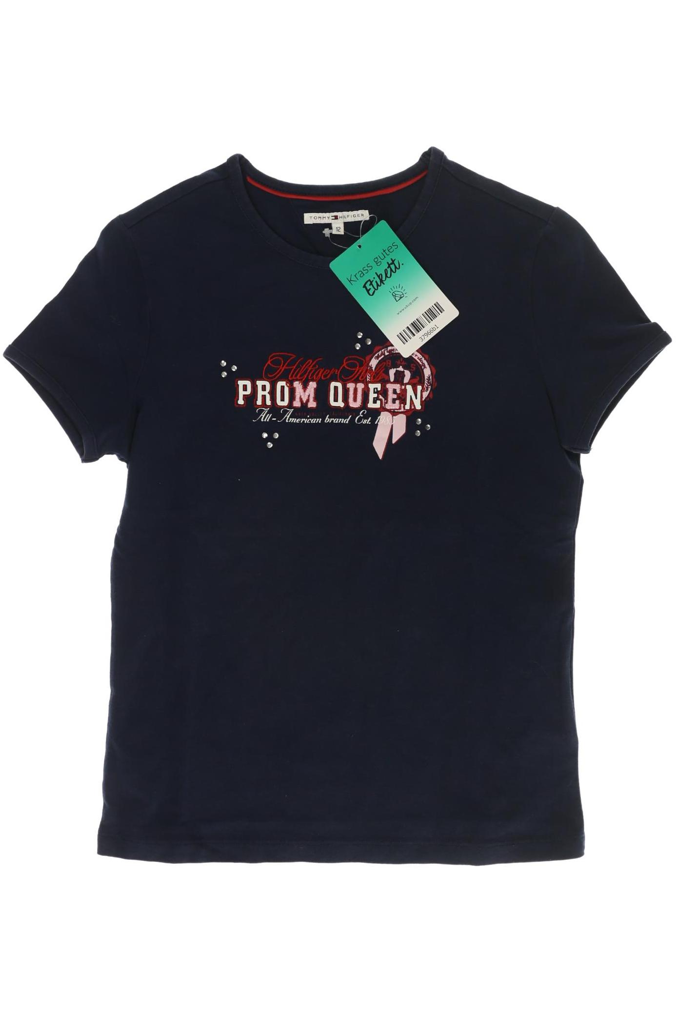 

Tommy Hilfiger Mädchen T-Shirt, marineblau, Gr. 12