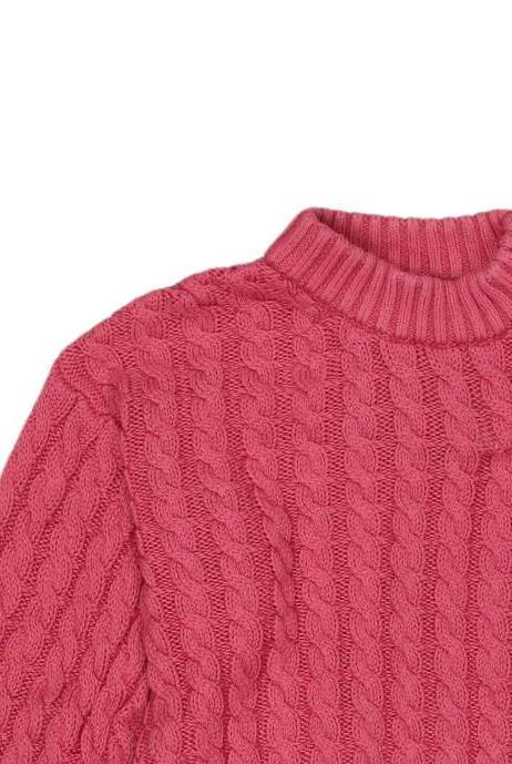 Thumbnail - Tommy Hilfiger Mädchen Pullover, pink, Gr. 104