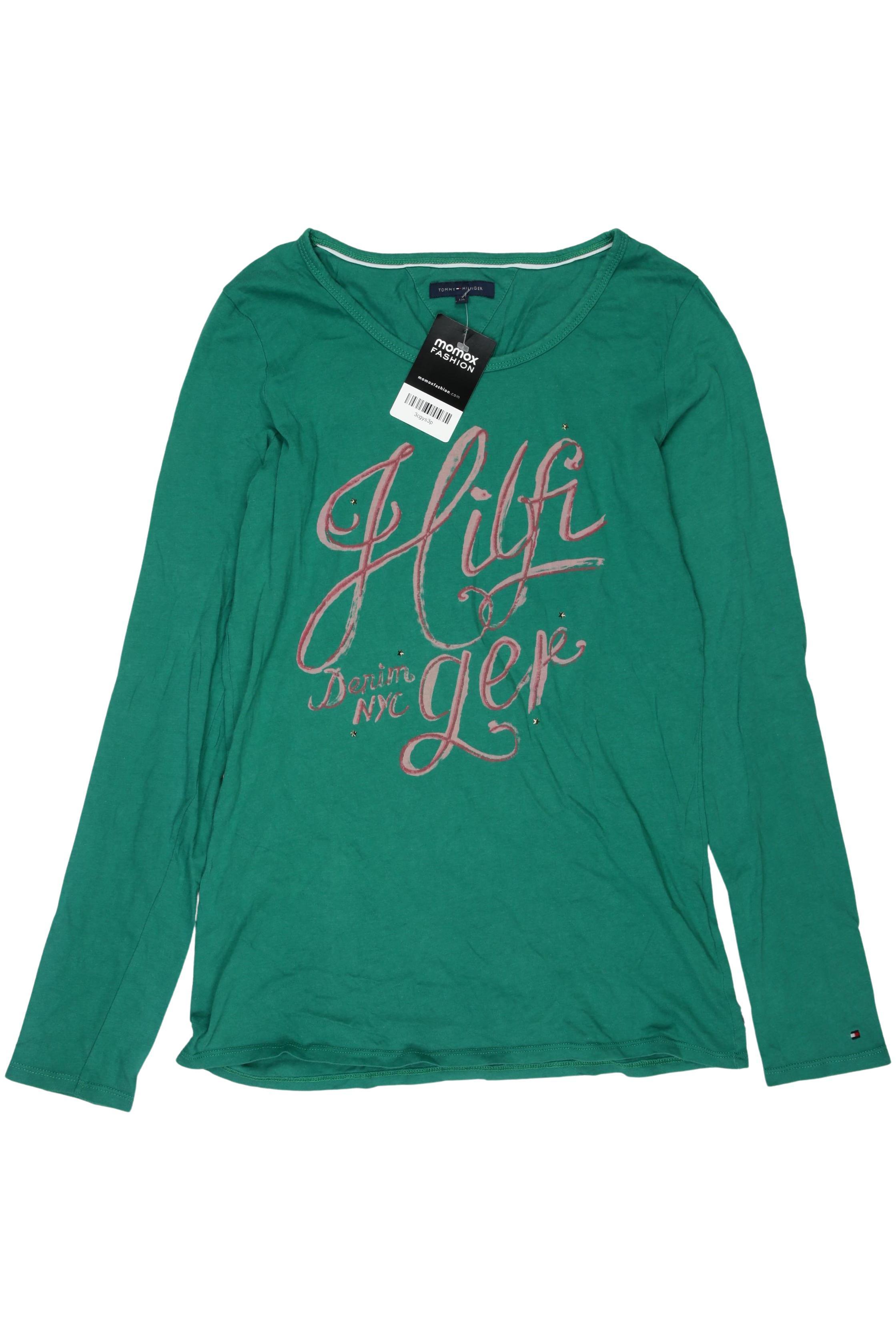 

Tommy Hilfiger Damen Langarmshirt, grün, Gr. 176