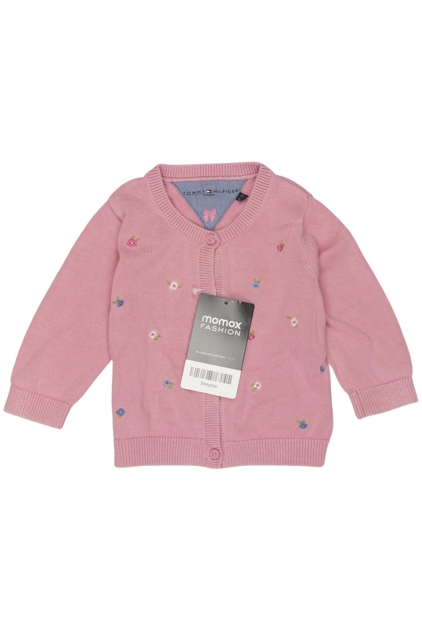 

Tommy Hilfiger Mädchen Strickjacke, pink, Gr. 62
