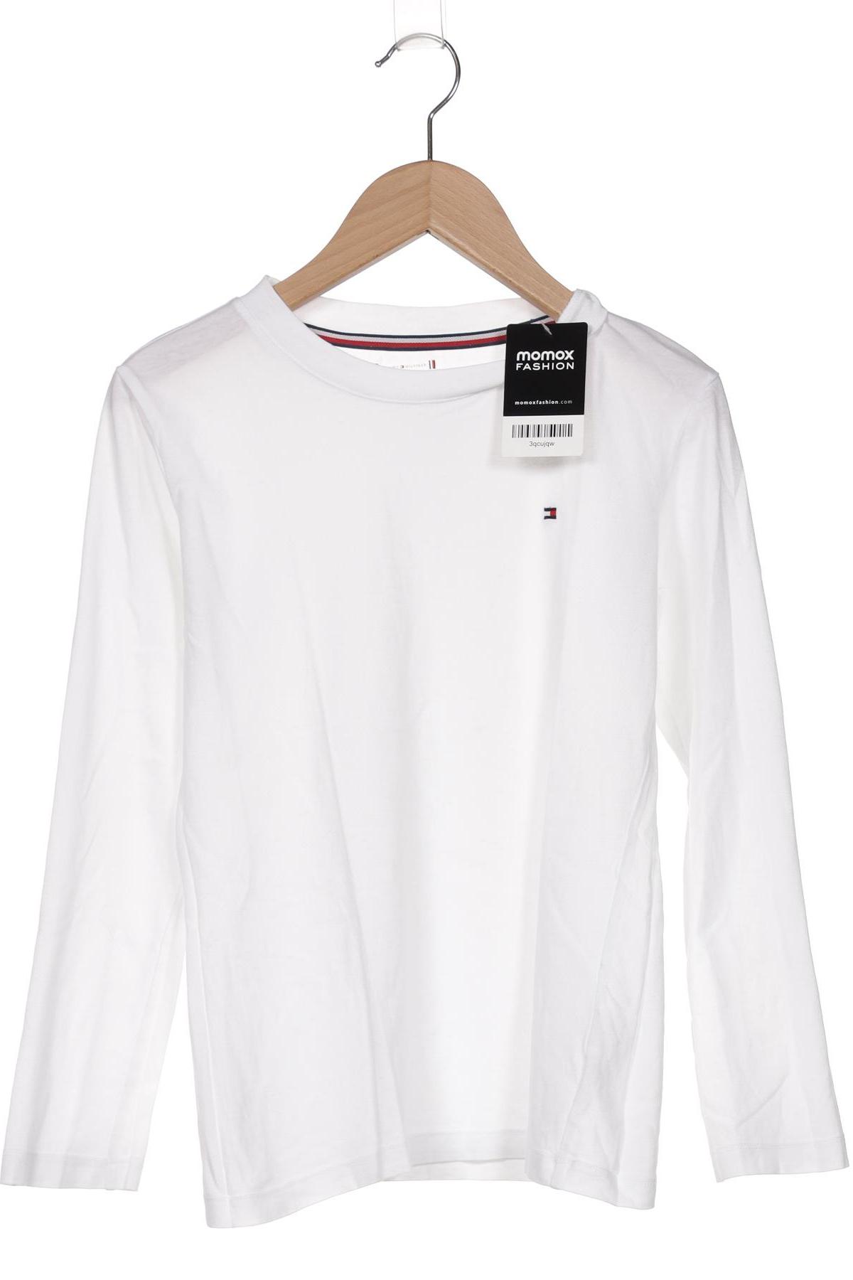 

Tommy Hilfiger Damen Langarmshirt, weiß, Gr. 140