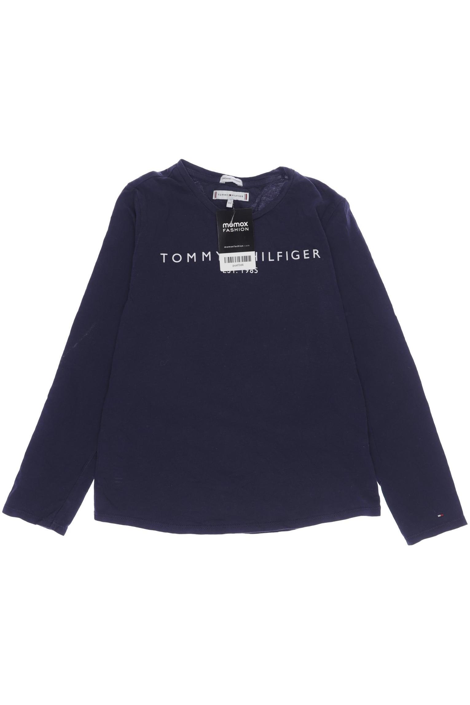 

Tommy Hilfiger Damen Langarmshirt, marineblau, Gr. 152