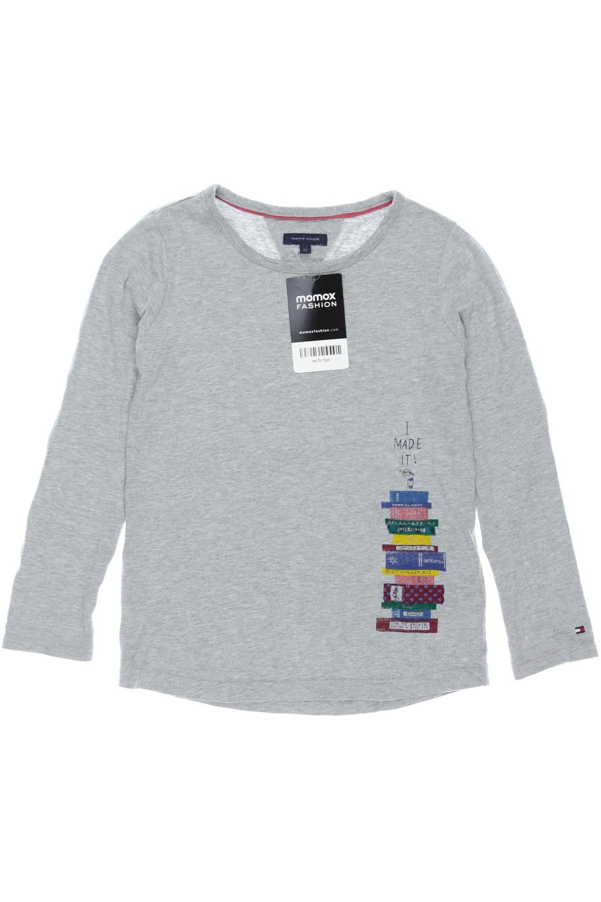 

Tommy Hilfiger Damen Langarmshirt, grau, Gr. 116