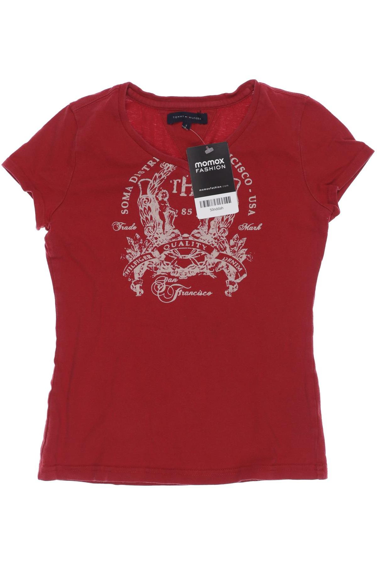 

Tommy Hilfiger Mädchen T-Shirt, rot, Gr. 128
