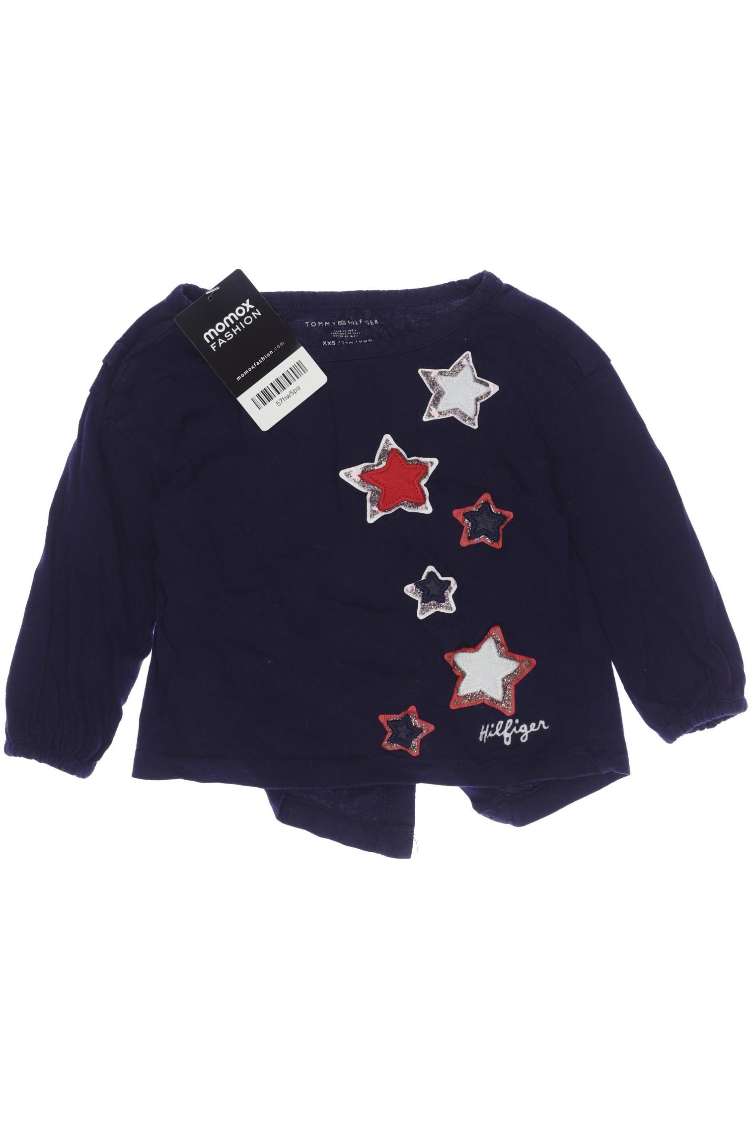 

Tommy Hilfiger Damen Langarmshirt, marineblau, Gr. 92