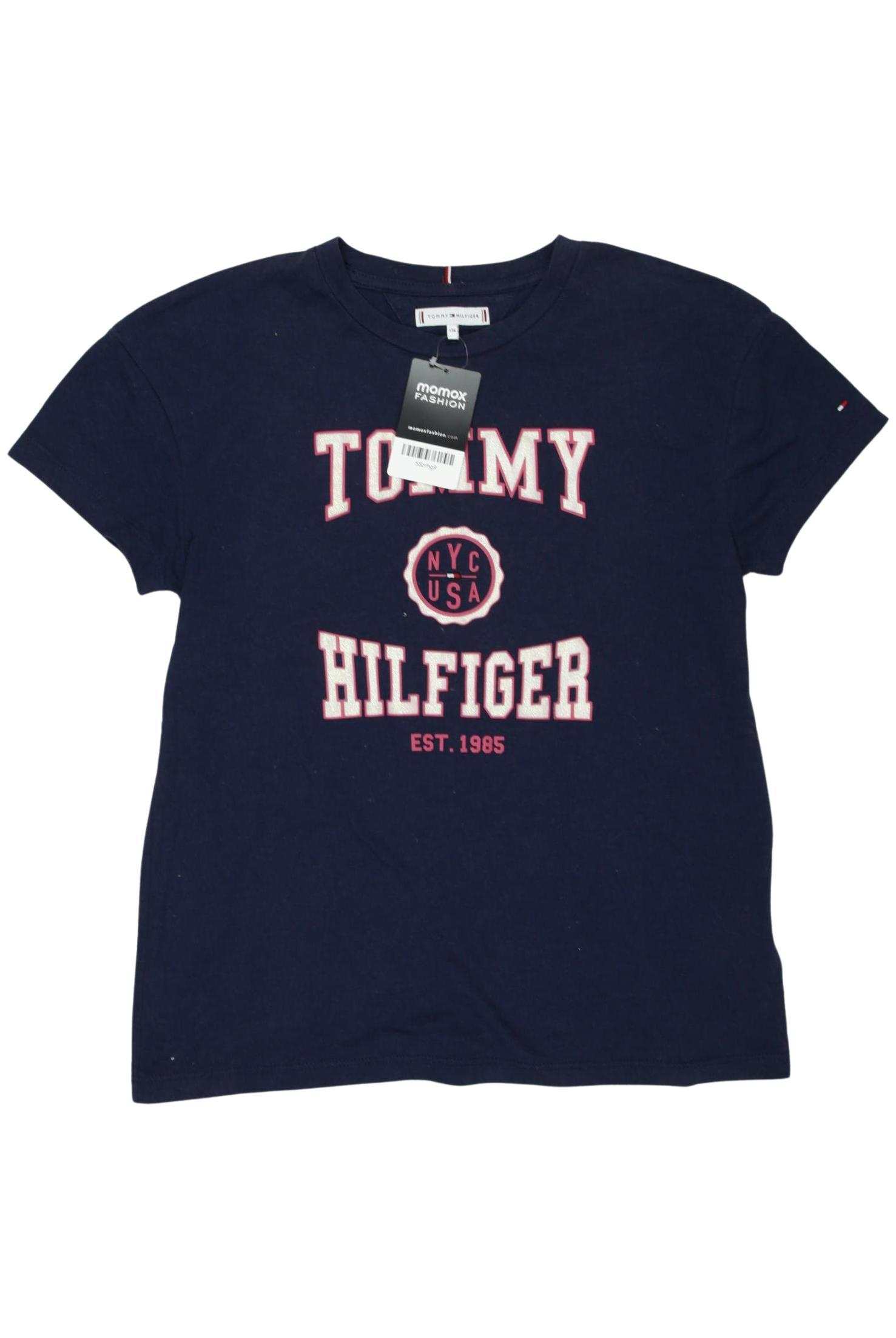 

Tommy Hilfiger Damen T-Shirt, marineblau, Gr. 176