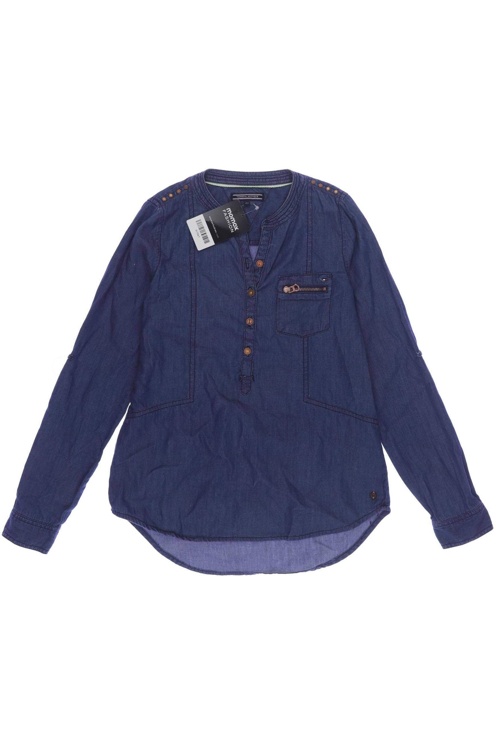 

Tommy Hilfiger Mädchen Bluse, marineblau