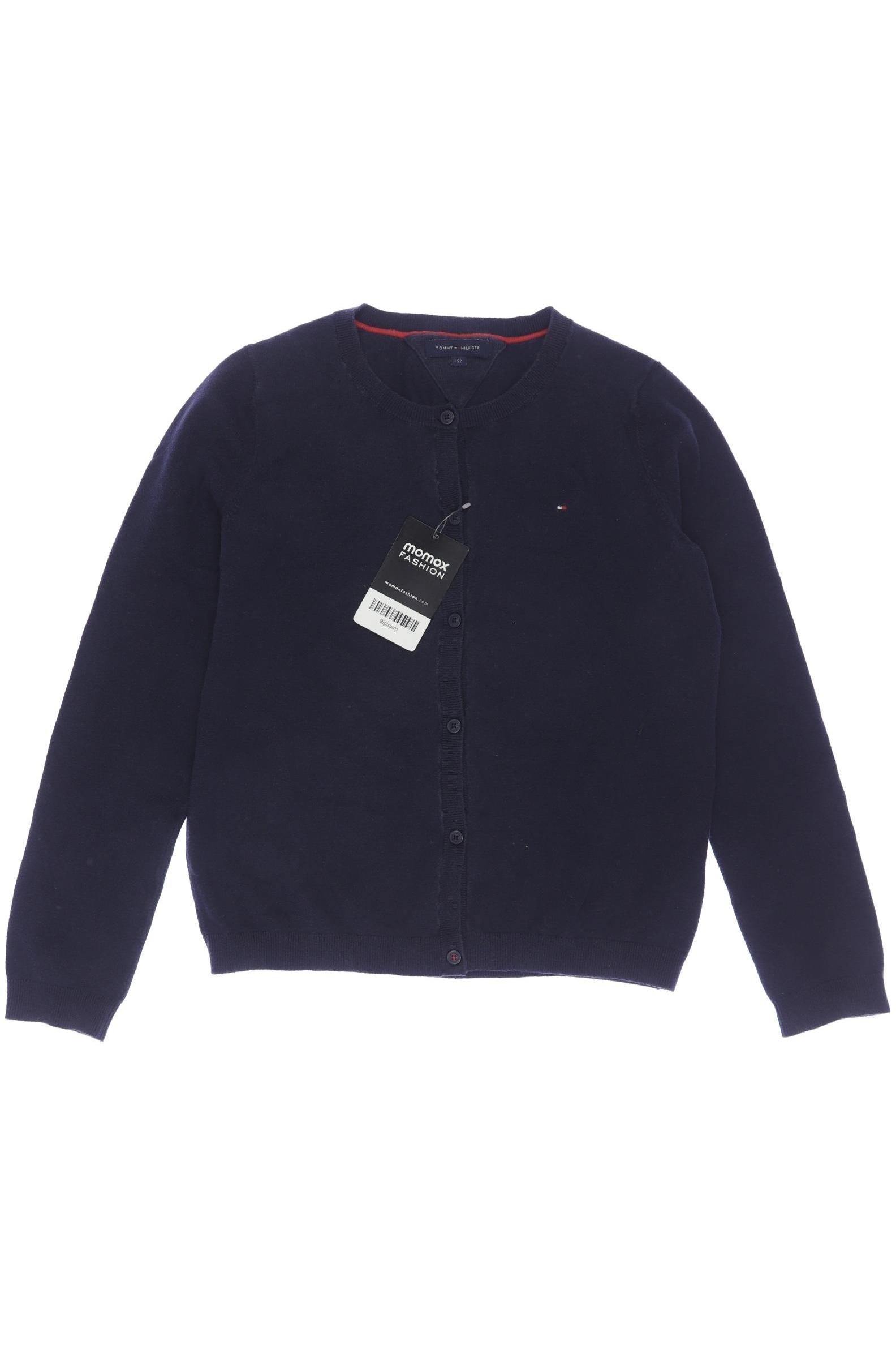 

Tommy Hilfiger Damen Strickjacke, marineblau, Gr. 152