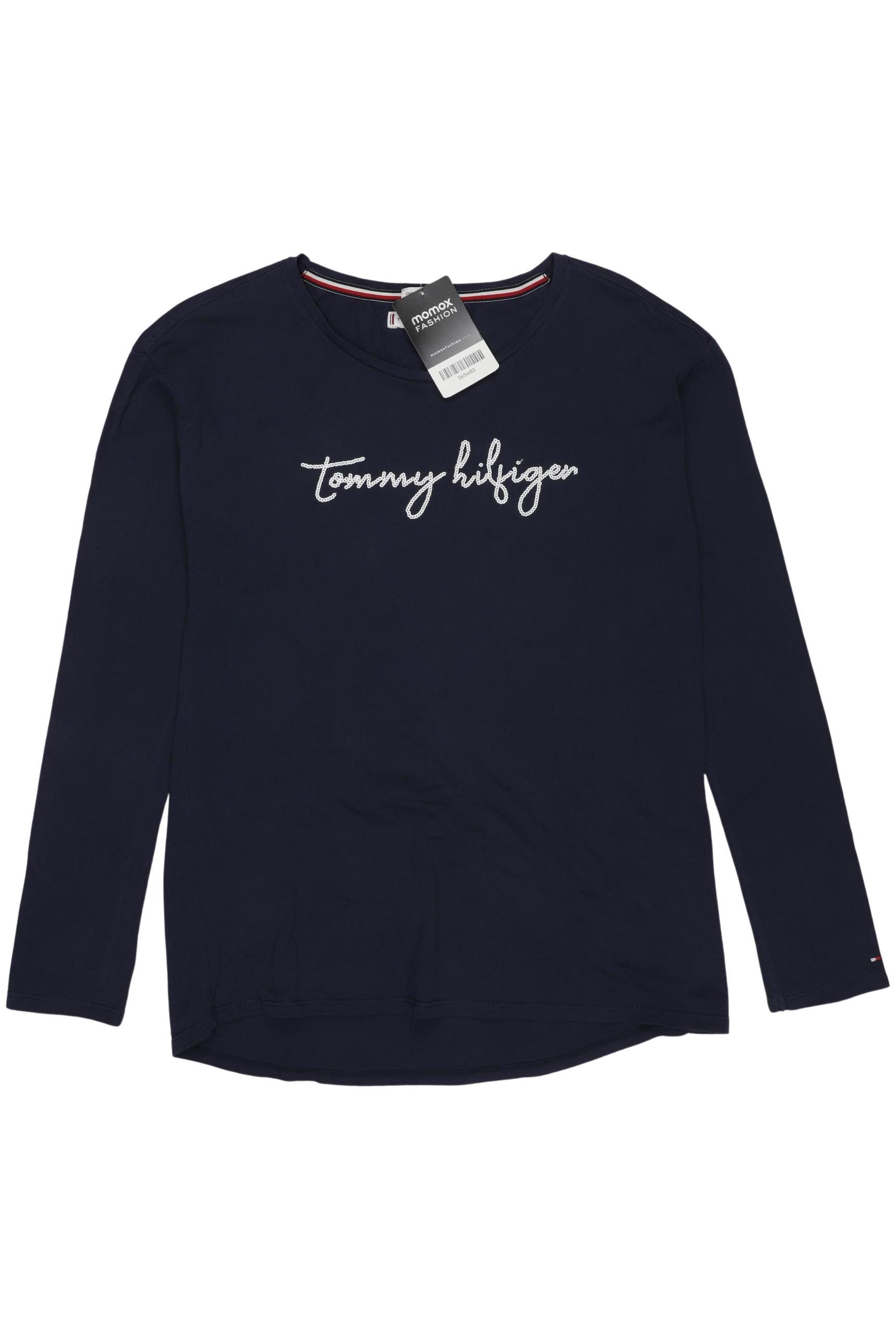 

Tommy Hilfiger Damen Langarmshirt, marineblau, Gr. 176