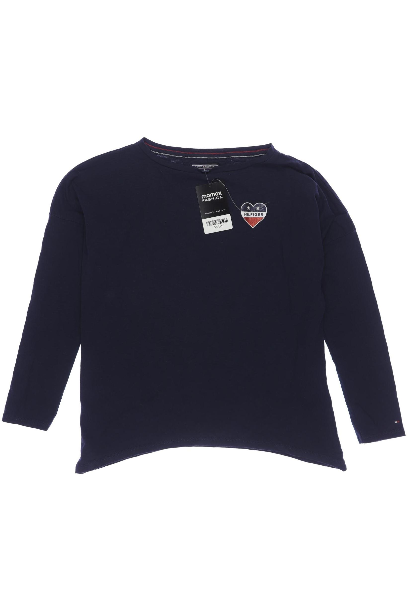 

Tommy Hilfiger Damen Langarmshirt, marineblau, Gr. 152