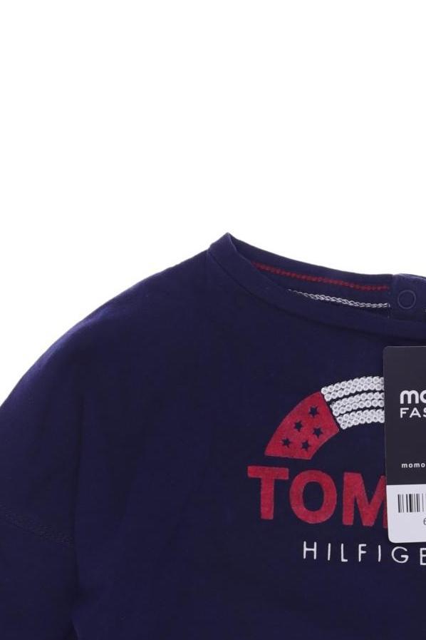 Thumbnail - Tommy Hilfiger Mädchen Langarmshirt, marineblau, Gr. 74