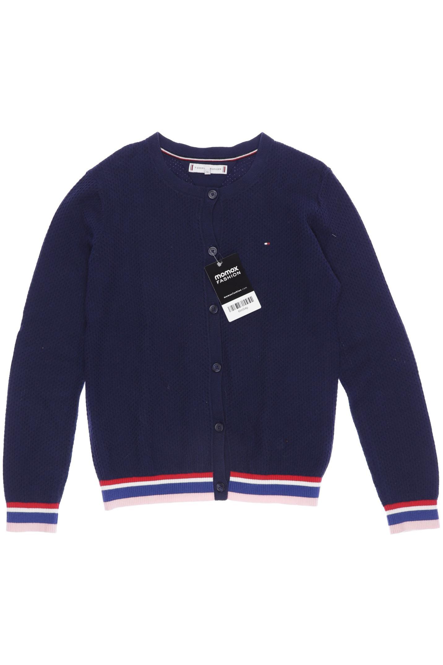 

Tommy Hilfiger Damen Strickjacke, marineblau, Gr. 152