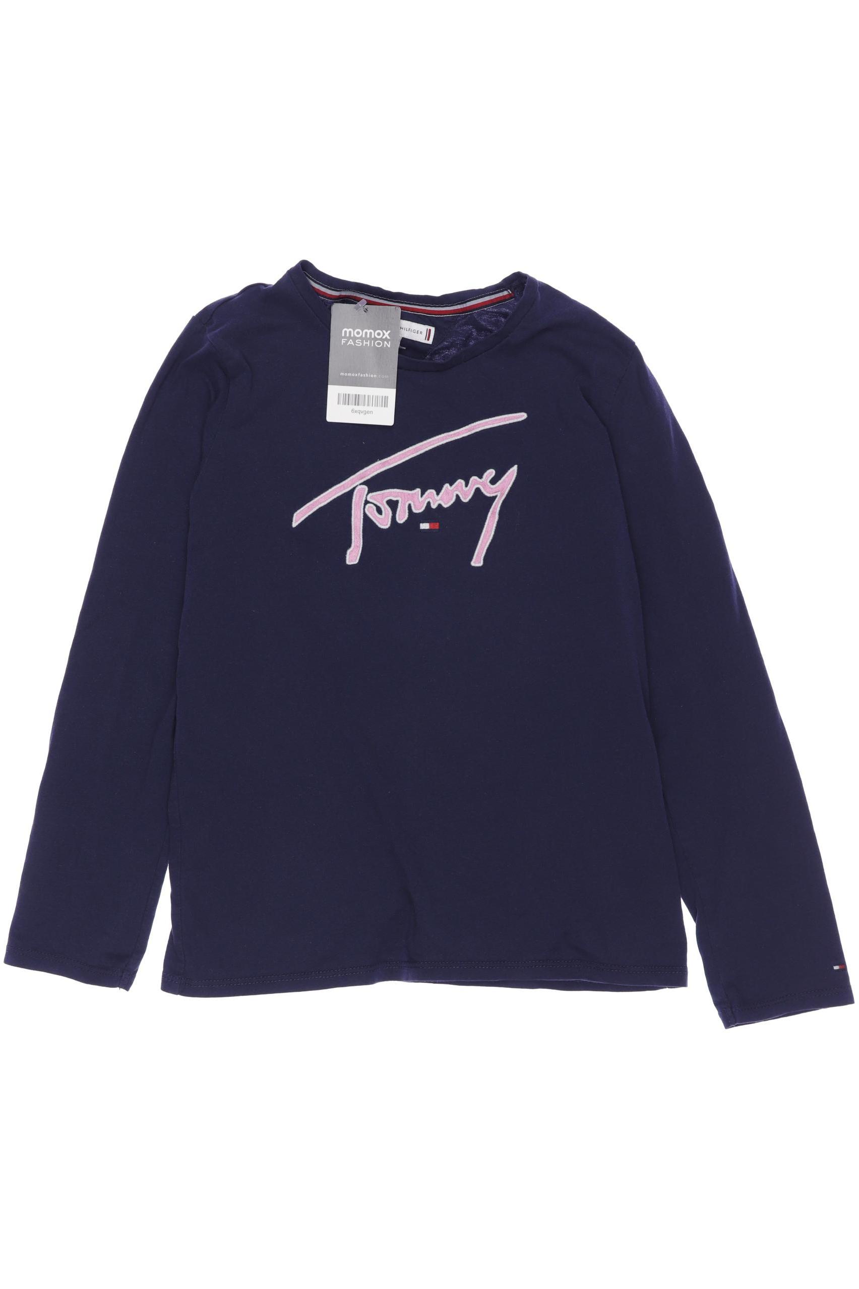 

Tommy Hilfiger Damen Langarmshirt, marineblau, Gr. 152
