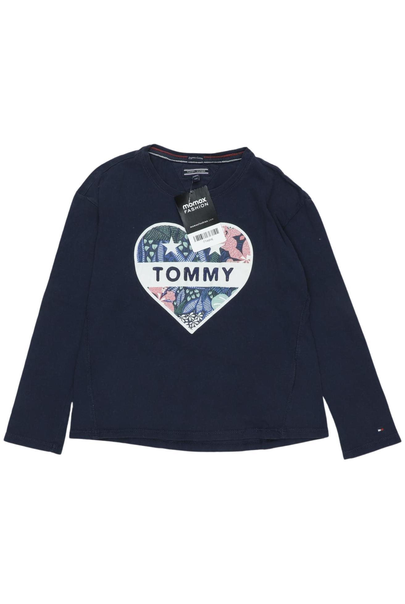 

Tommy Hilfiger Damen Langarmshirt, marineblau, Gr. 122