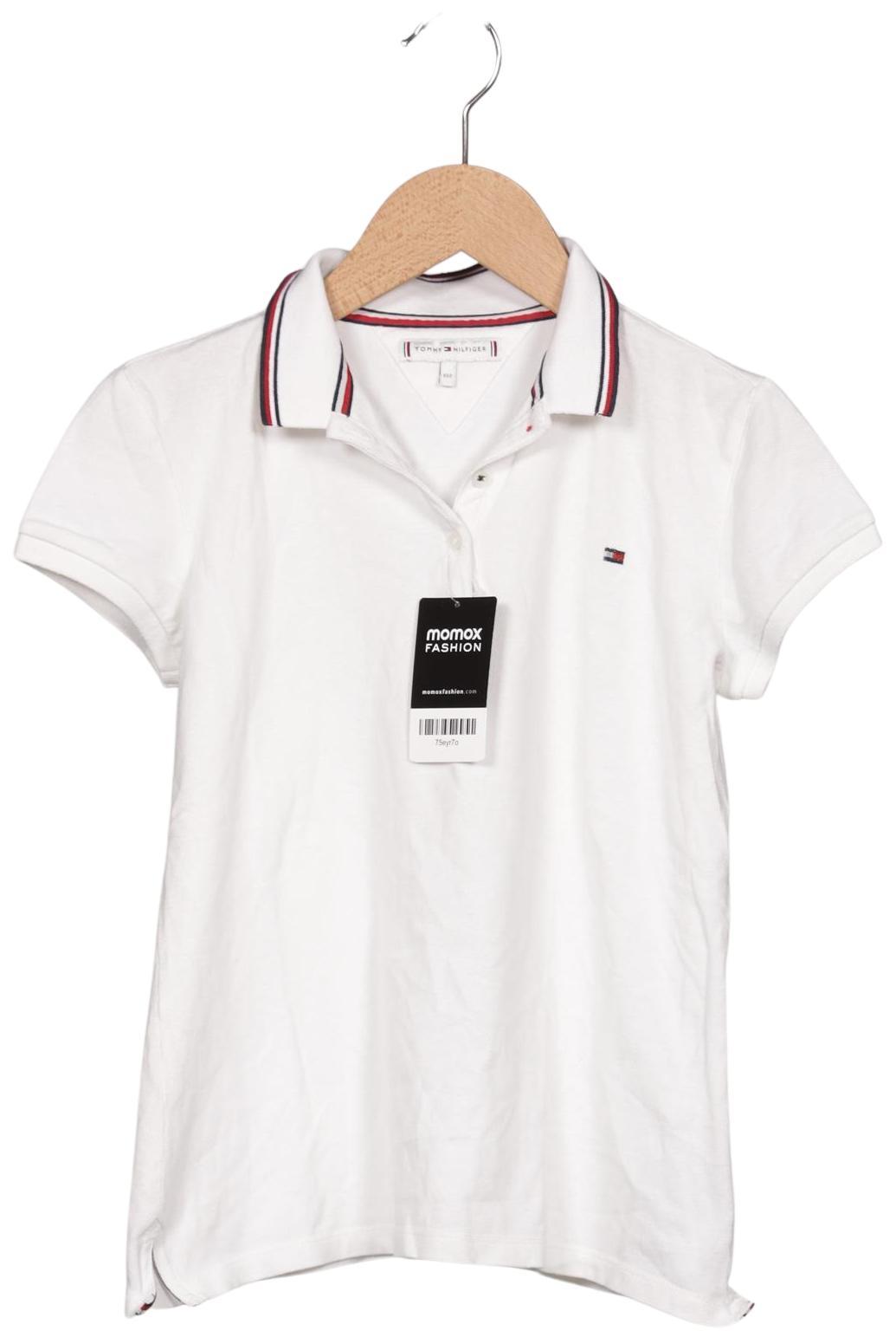 

Tommy Hilfiger Damen Poloshirt, weiß, Gr. 152