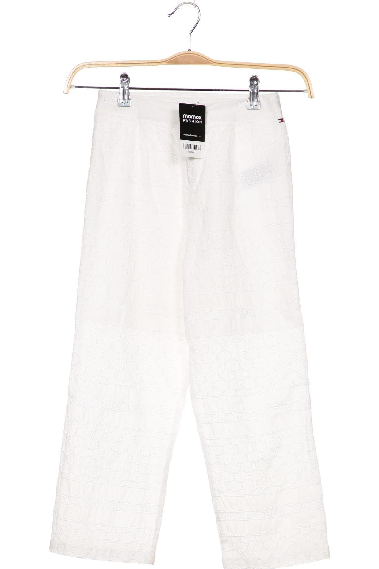 

Tommy Hilfiger Damen Stoffhose, weiß, Gr. 152