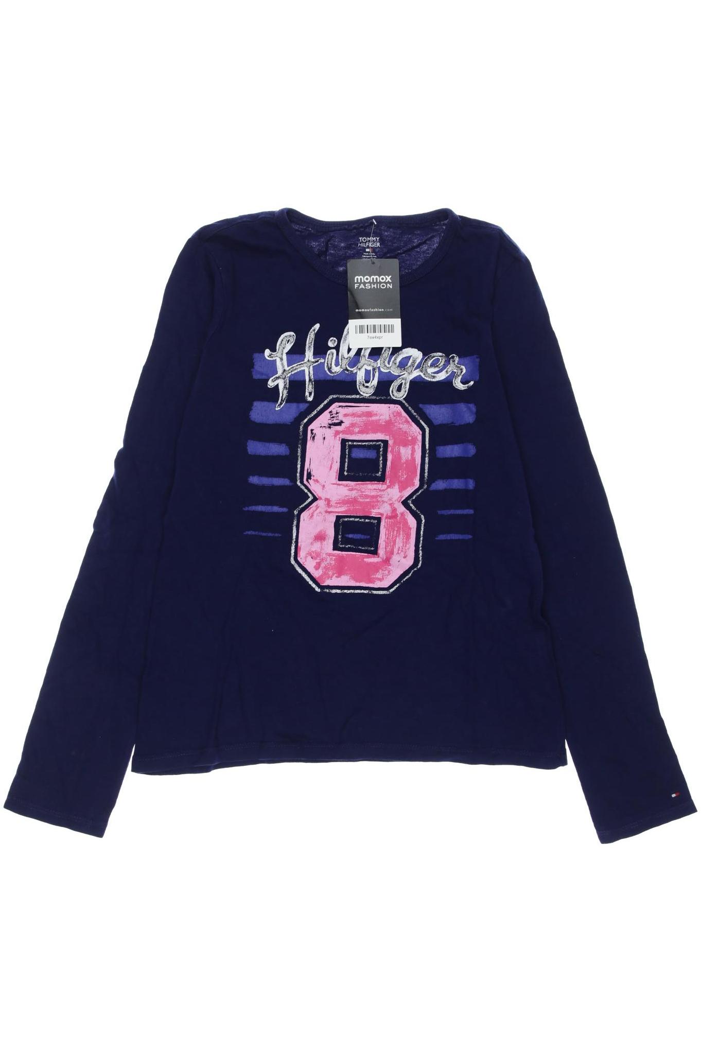 

Tommy Hilfiger Damen Langarmshirt, marineblau, Gr. 158