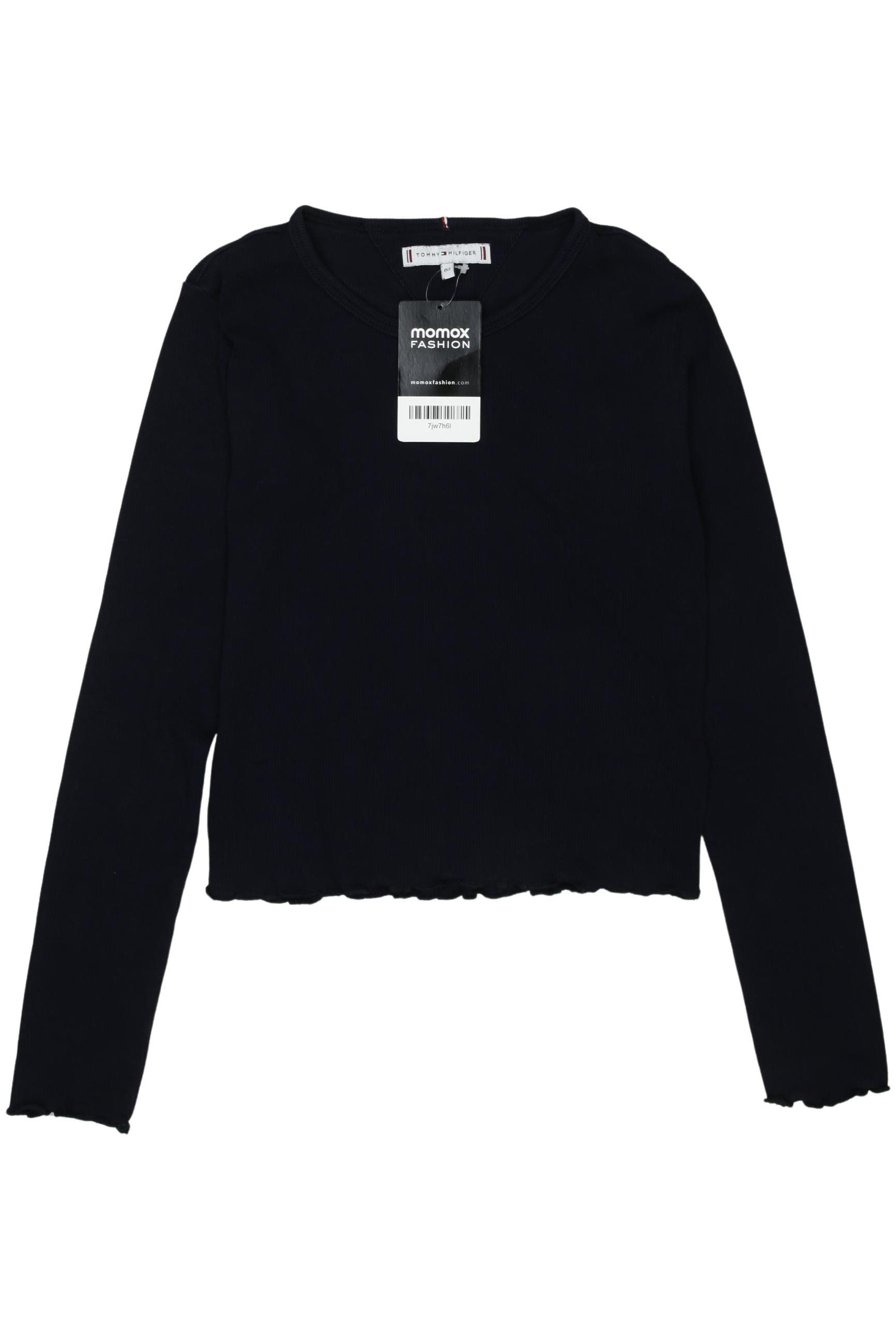 

Tommy Hilfiger Damen Langarmshirt, marineblau, Gr. 152