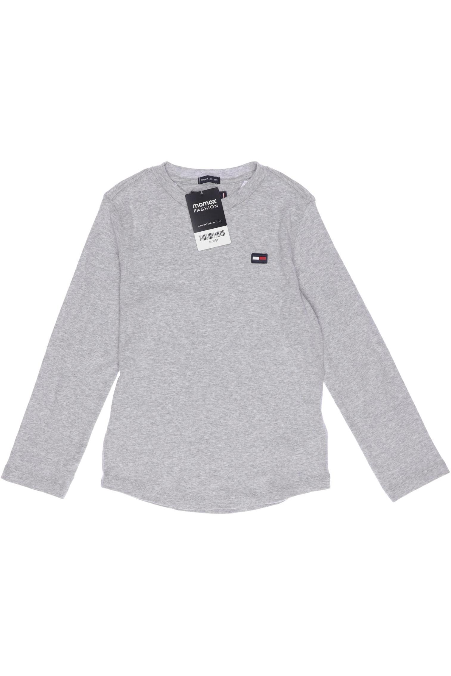 

Tommy Hilfiger Damen Langarmshirt, grau, Gr. 128