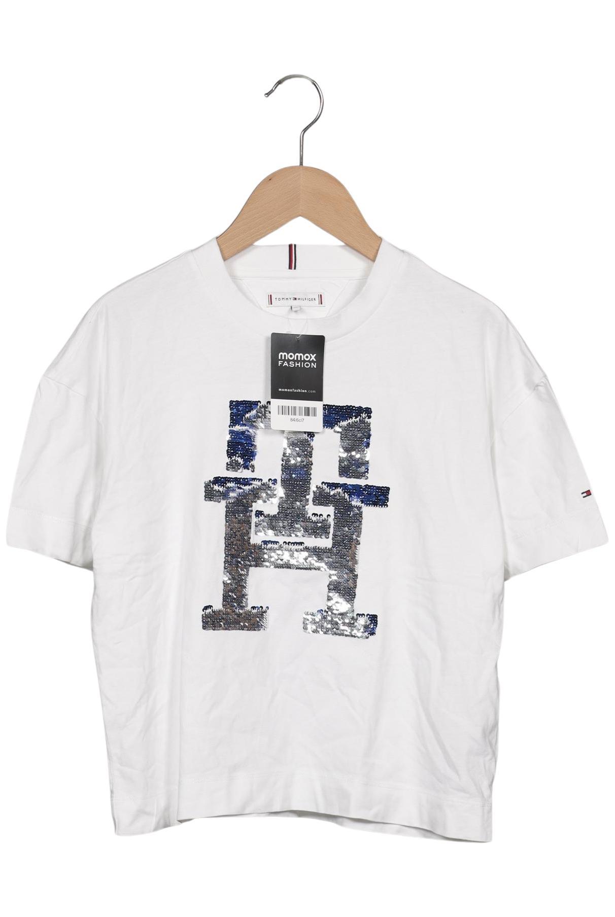 

Tommy Hilfiger Damen T-Shirt, weiß, Gr. 152