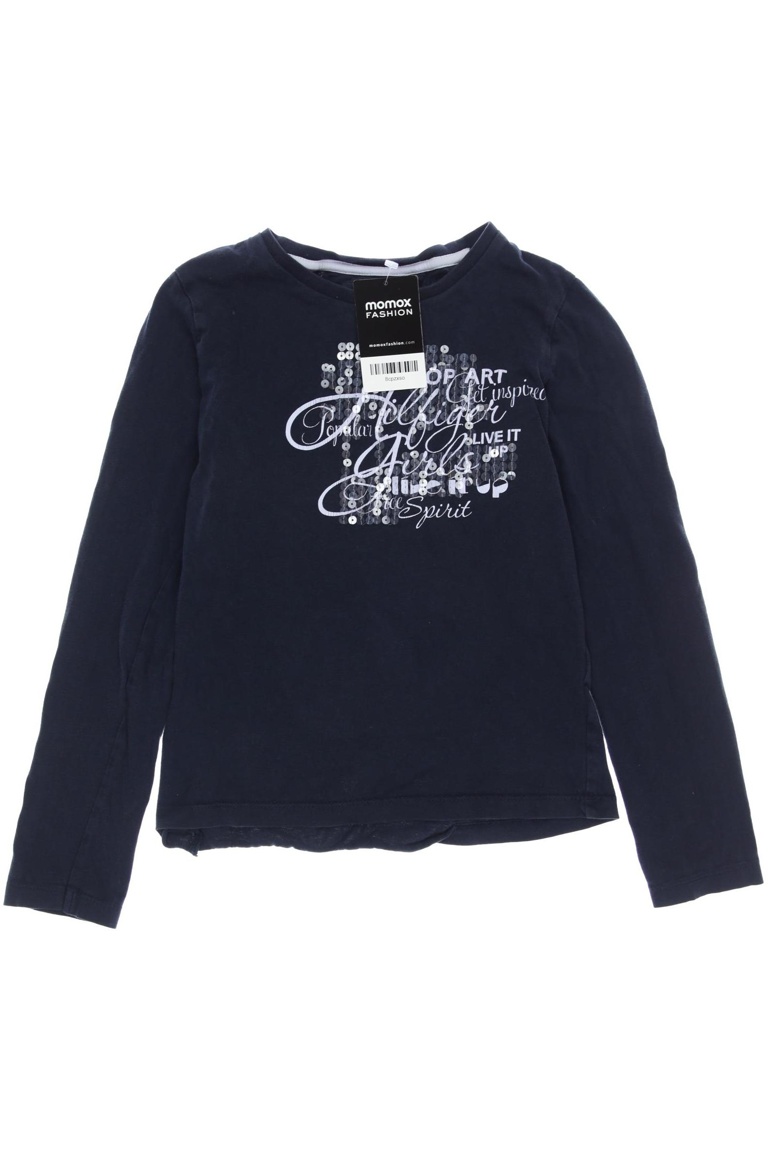 

Tommy Hilfiger Damen Langarmshirt, marineblau, Gr. 152