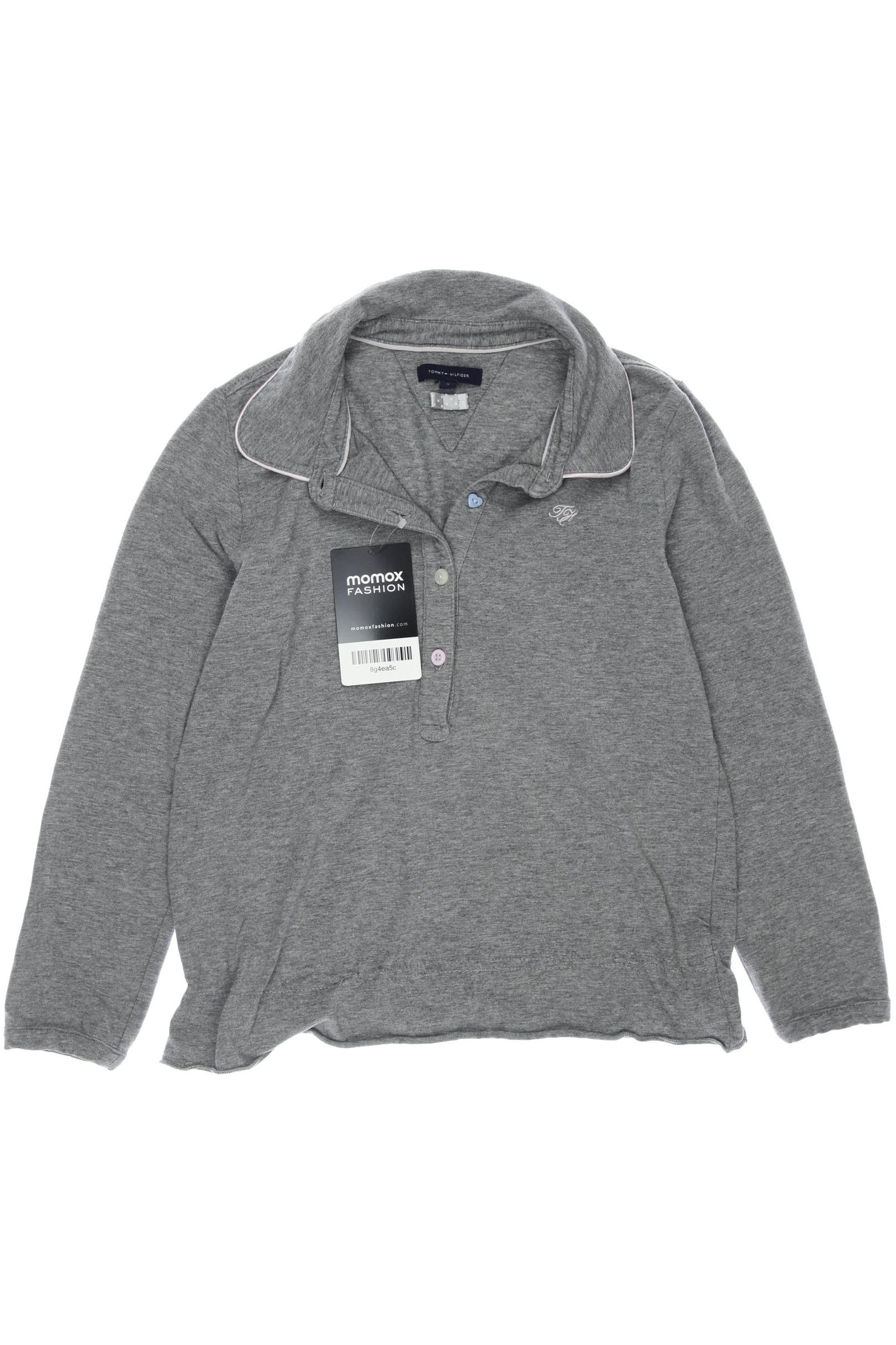 

Tommy Hilfiger Damen Langarmshirt, grau, Gr. 122